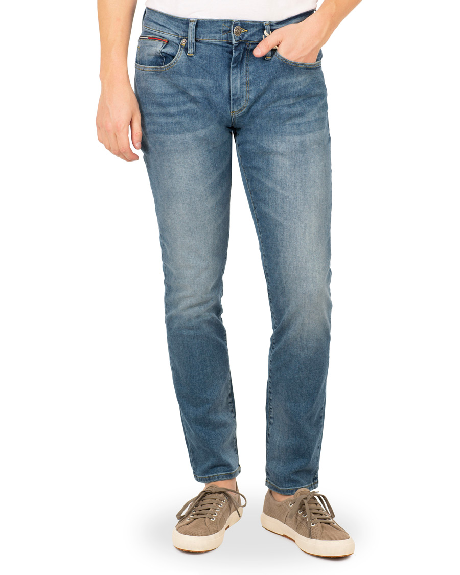 Herr | Jeans | Tommy Jeans | Slim Scanton Jeans Mid Blue