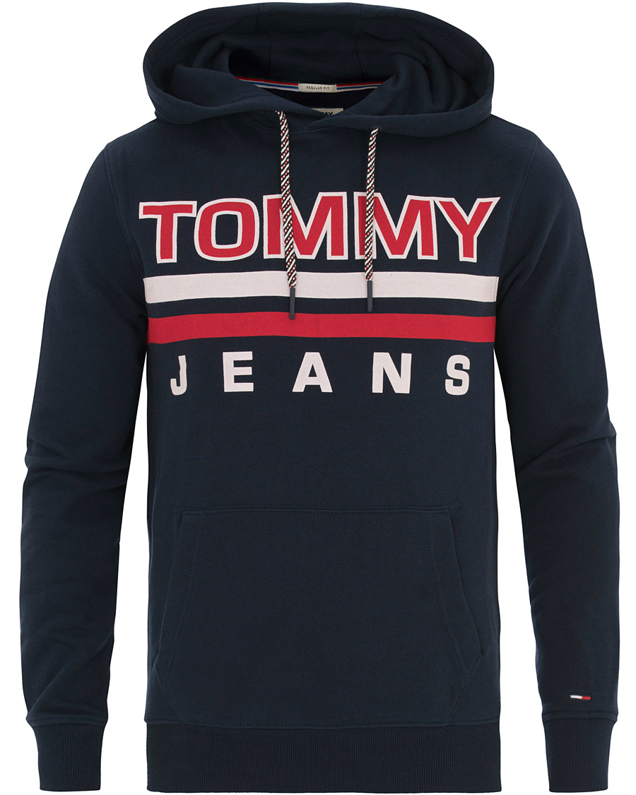 Herr | Tröjor | Tommy Jeans | Essential Hoodie Blue Iris