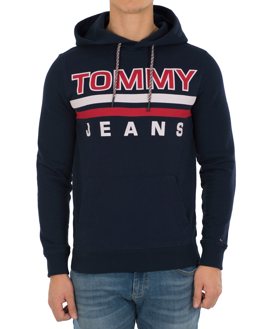 Herr | Tröjor | Tommy Jeans | Essential Hoodie Blue Iris