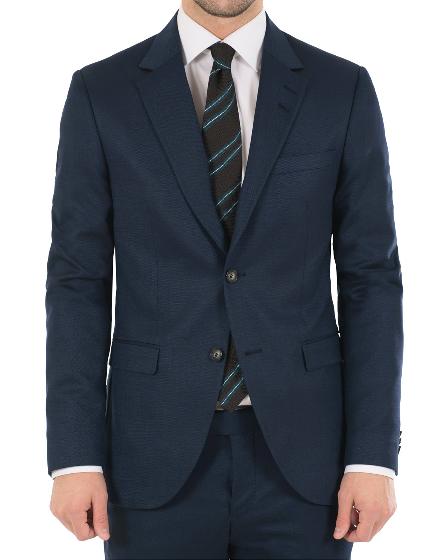 Herr | Kavajer | Tiger of Sweden | Lamonte 3 Wool Blazer Blue