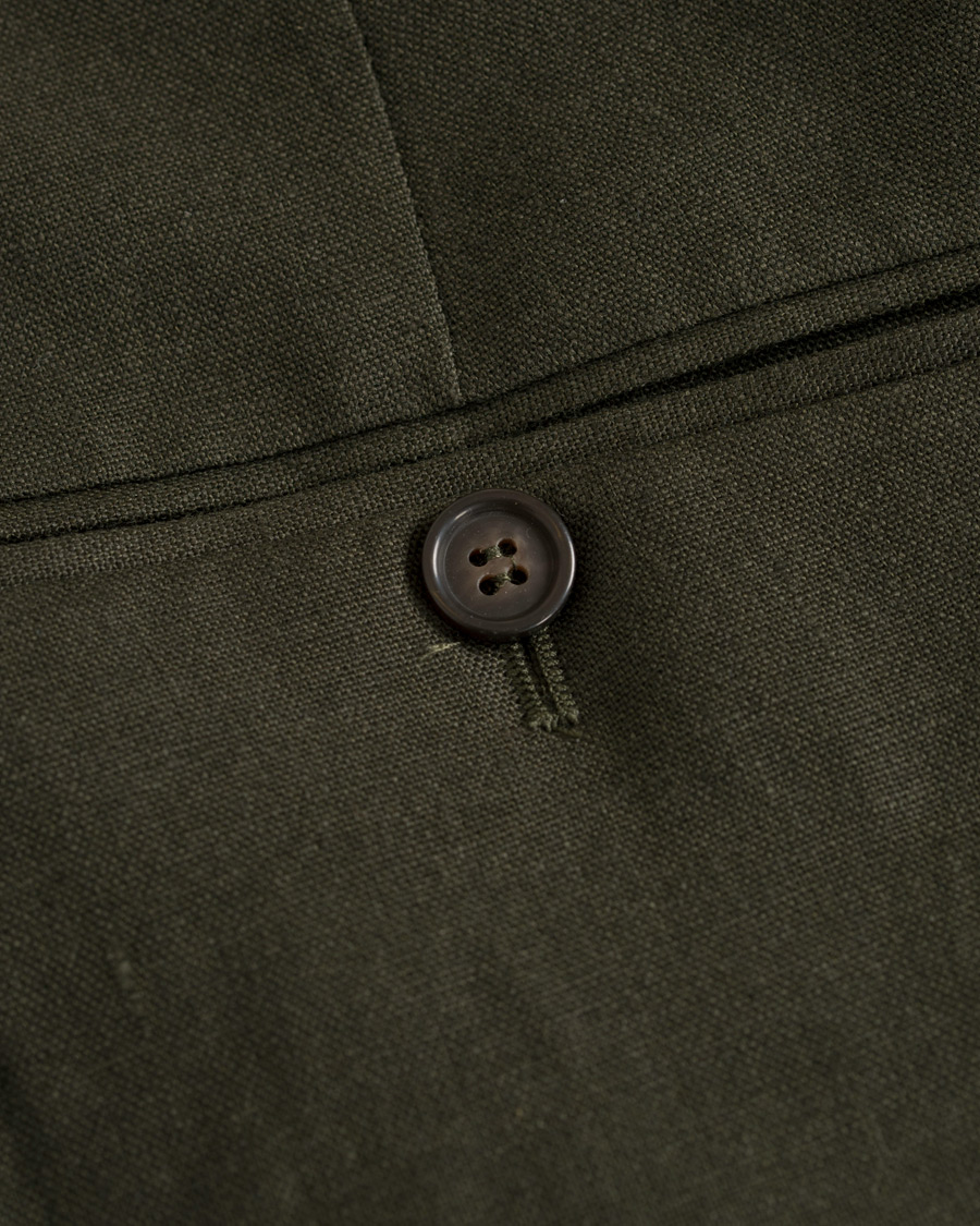 Herr | Byxor | Tiger of Sweden | Gordon Linen Trousers Green