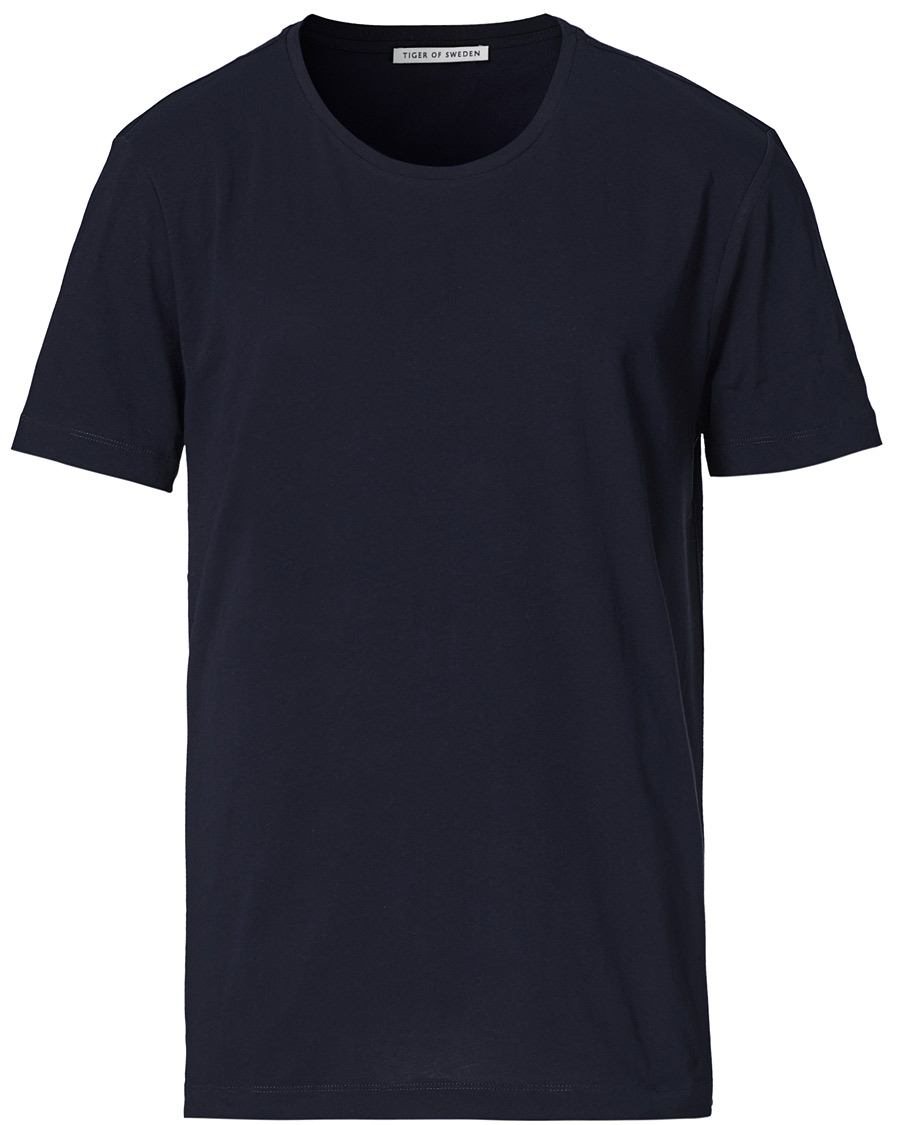 Herr | T-Shirts | Tiger of Sweden | Legacy Crew Neck Tee Navy