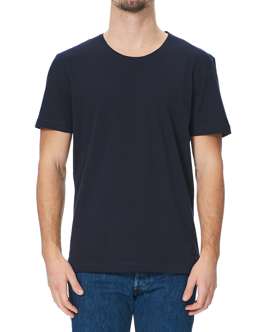 Herr | T-Shirts | Tiger of Sweden | Legacy Crew Neck Tee Navy