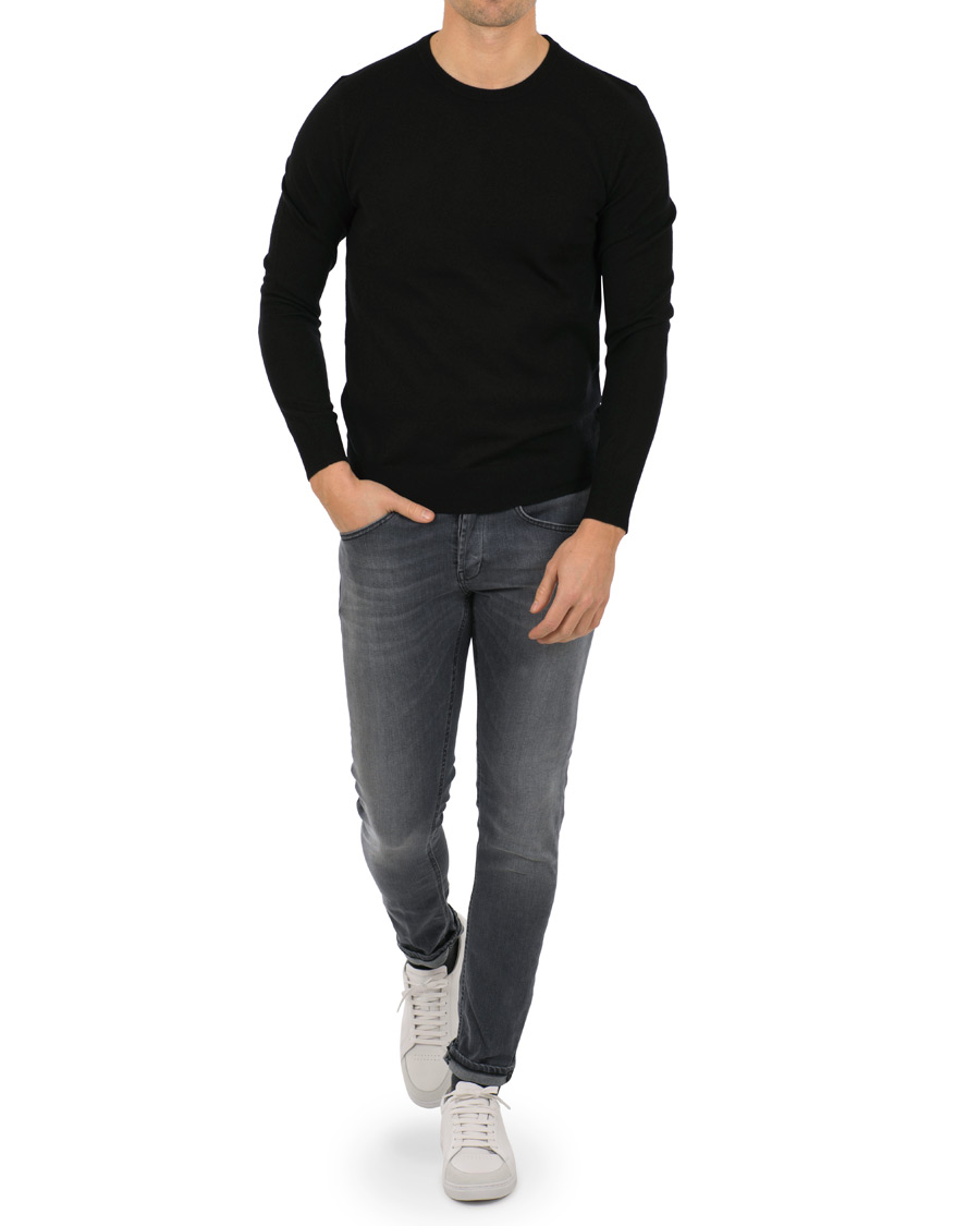 Herr | Tröjor | Tiger of Sweden | Matias Crew Neck Pullover Black