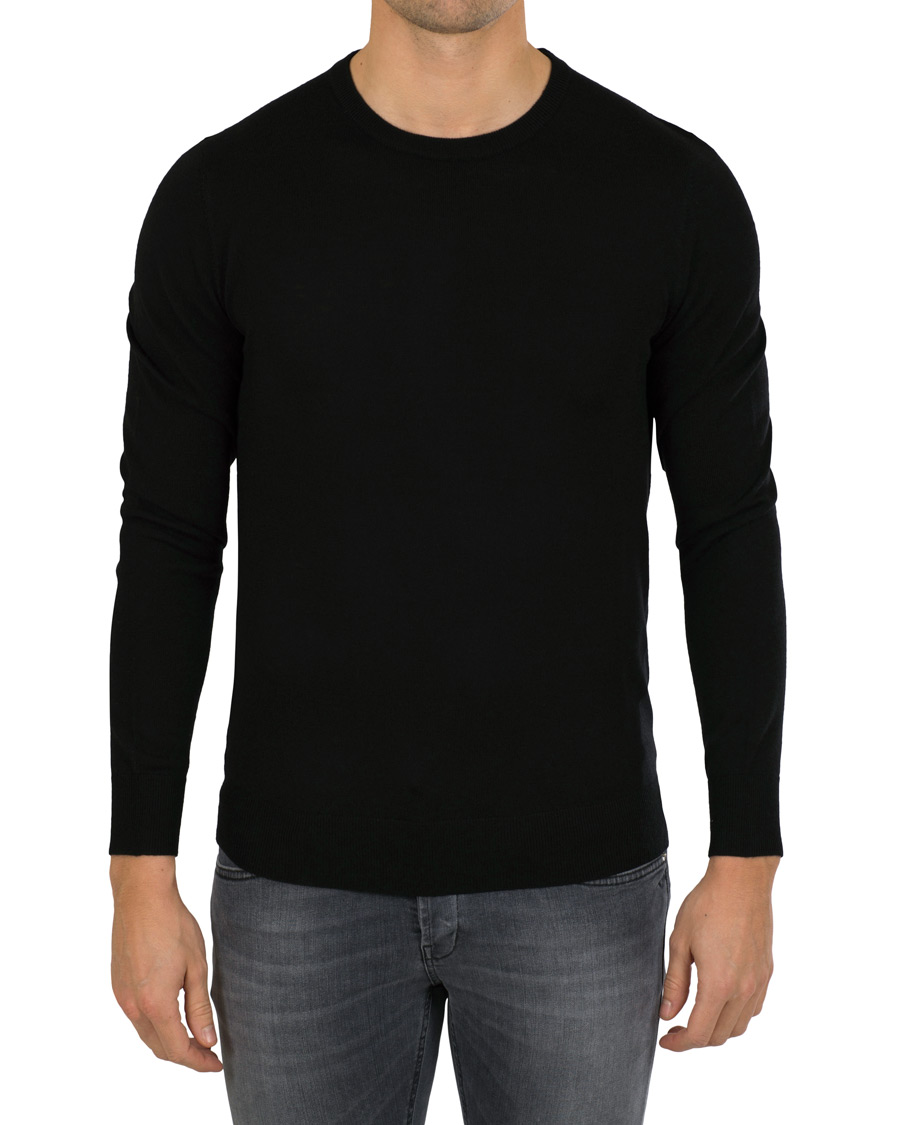 Herr | Tröjor | Tiger of Sweden | Matias Crew Neck Pullover Black