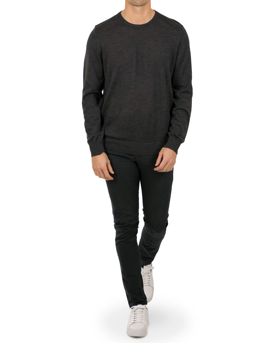 Herr | Tröjor | Tiger of Sweden | Matias Crew Neck Pullover Grey