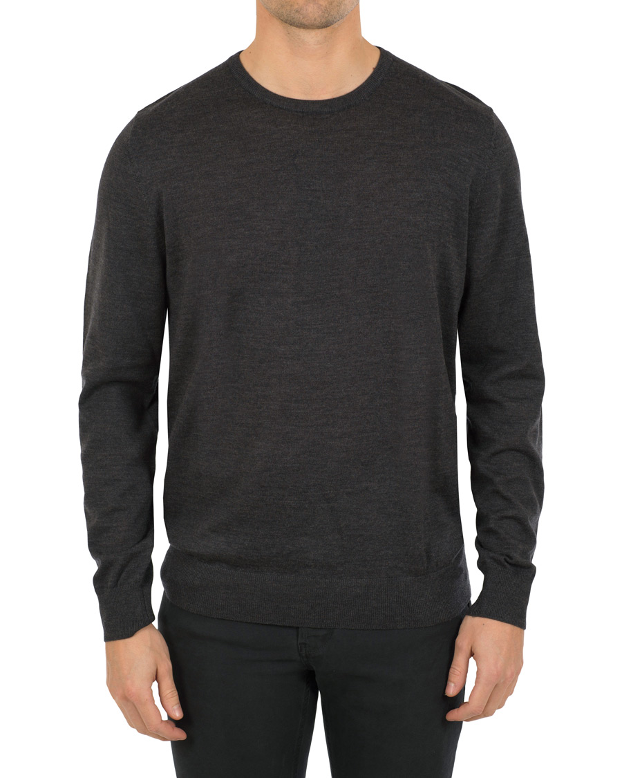 Herr | Tröjor | Tiger of Sweden | Matias Crew Neck Pullover Grey
