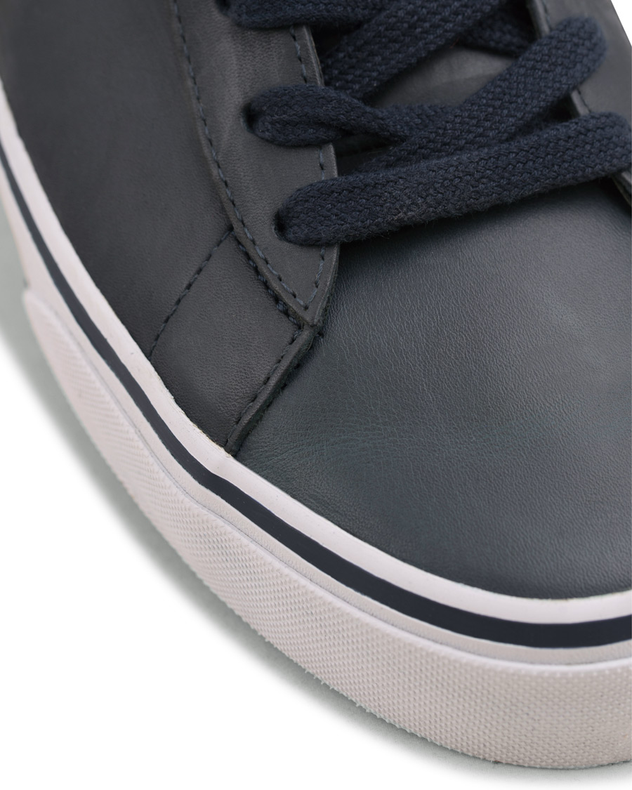 Herr | Polo Ralph Lauren Shaw Mid High Leather Sneaker Blue | Polo Ralph Lauren | Shaw Mid High Leather Sneaker Blue