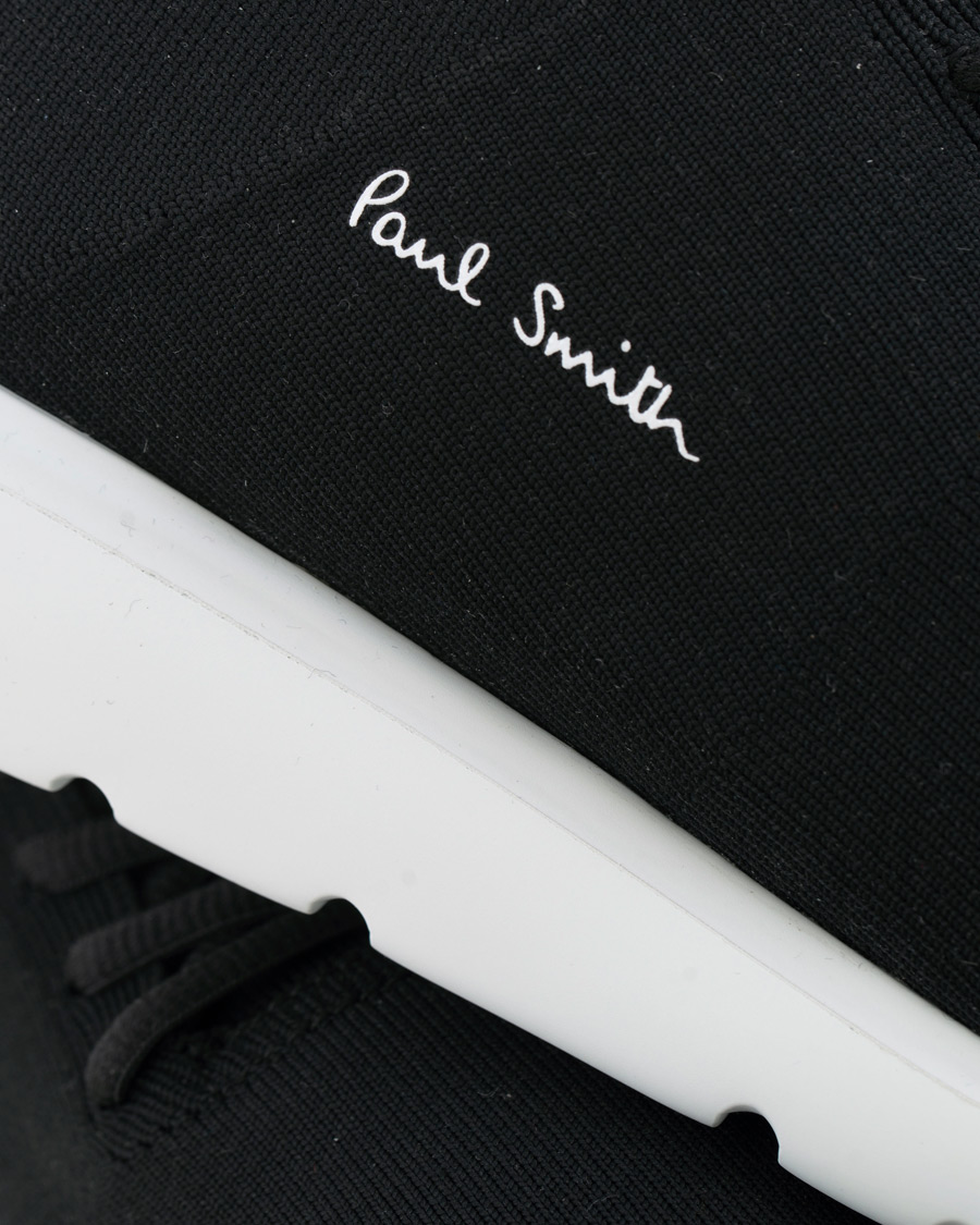 Herr | Paul Smith Gear Running Sneaker Black Nylon | Paul Smith | Gear Running Sneaker Black Nylon