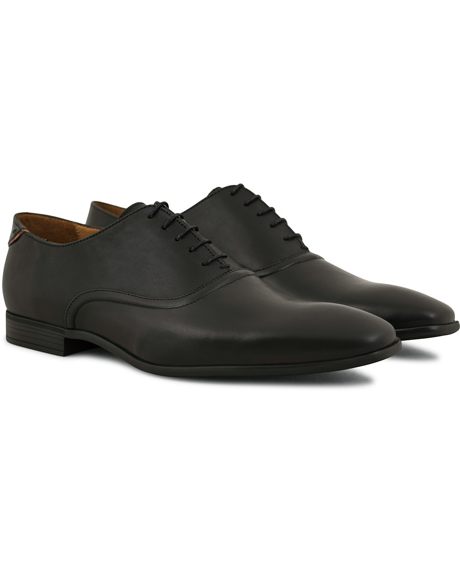 Herr | PS Paul Smith Starling Rubber Sole Oxford Black Burnished Calf | PS Paul Smith | Starling Rubber Sole Oxford Black Burnished Calf