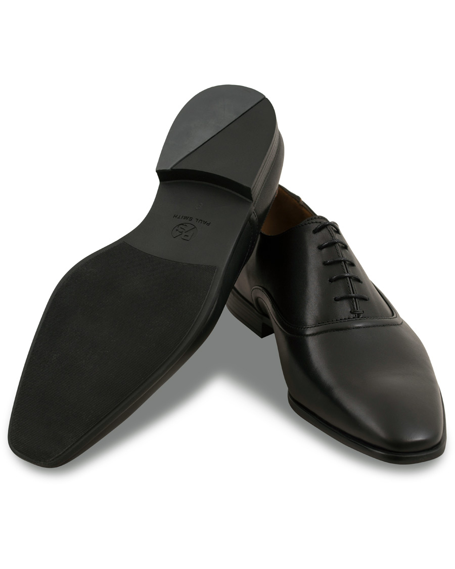 Herr | PS Paul Smith Starling Rubber Sole Oxford Black Burnished Calf | PS Paul Smith | Starling Rubber Sole Oxford Black Burnished Calf