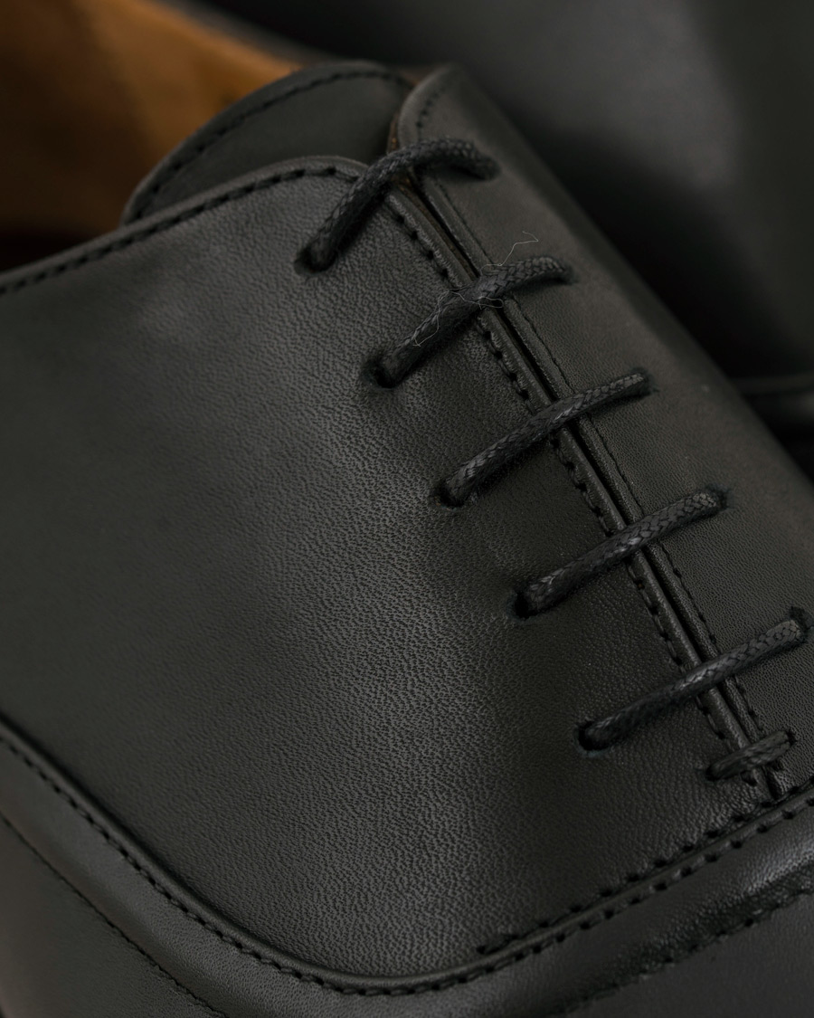 Herr | PS Paul Smith Starling Rubber Sole Oxford Black Burnished Calf | PS Paul Smith | Starling Rubber Sole Oxford Black Burnished Calf