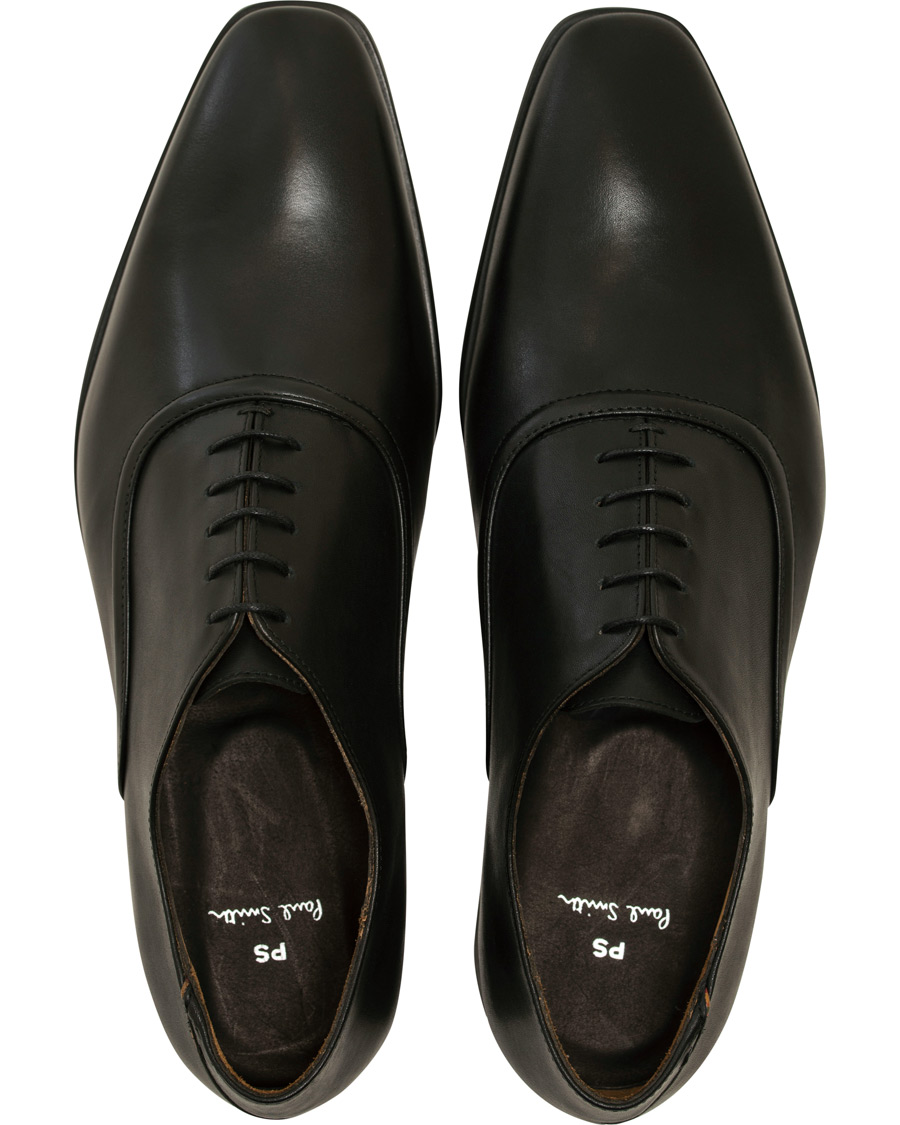 Herr | PS Paul Smith Starling Rubber Sole Oxford Black Burnished Calf | PS Paul Smith | Starling Rubber Sole Oxford Black Burnished Calf