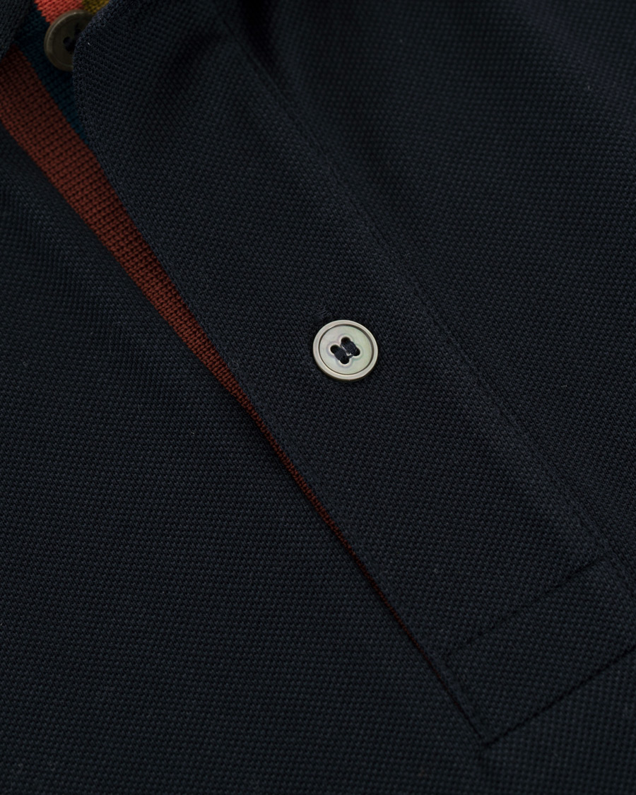 Herr | Pikéer | Paul Smith | Placket Stripe Polo Navy XL