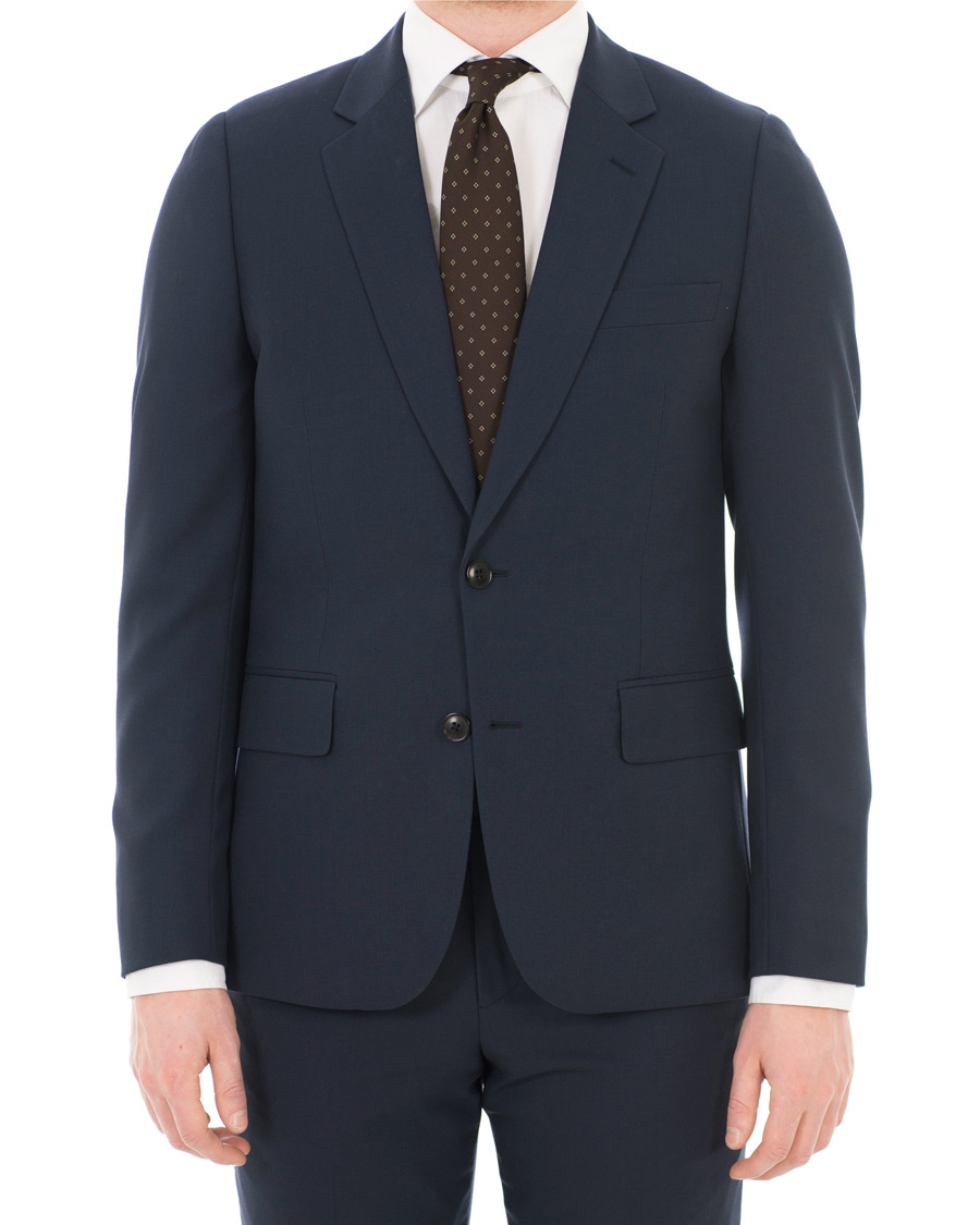 Herr | Kostymer | Paul Smith | Slim Fit Wool Travel Suit Navy