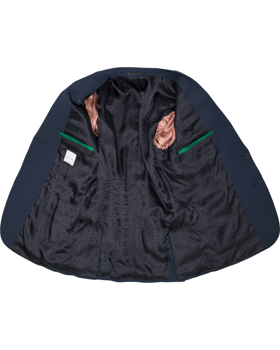 Herr | Kostymer | Paul Smith | Slim Fit Wool Travel Suit Navy