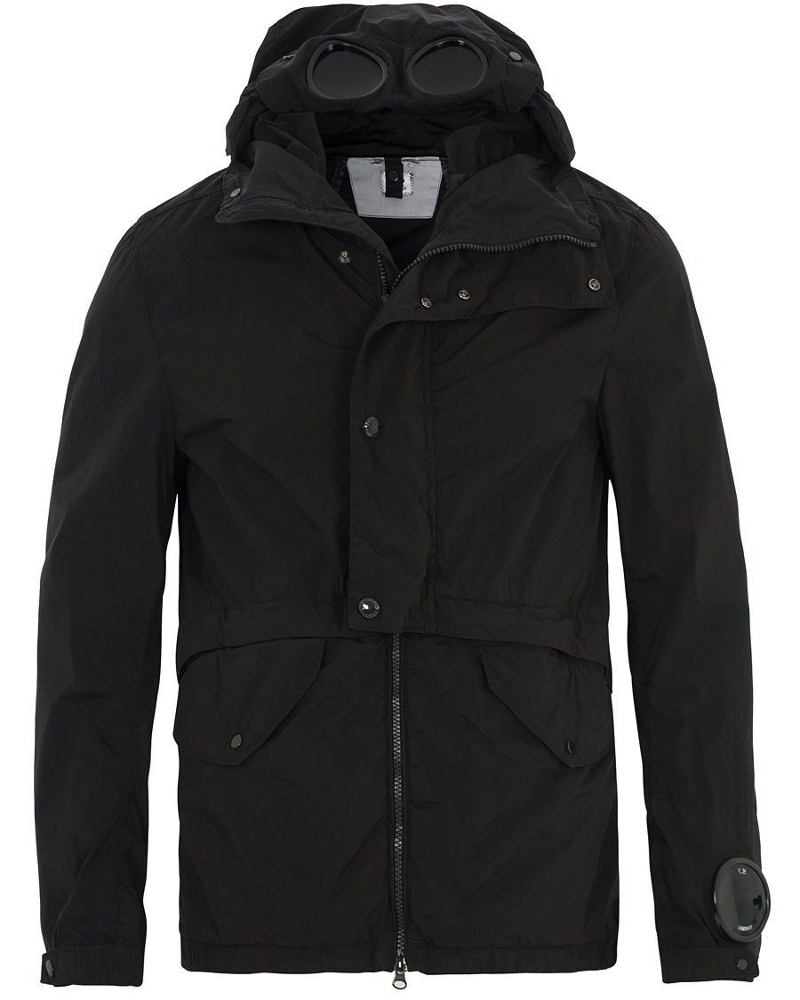 Herr | Jackor | C.P. Company | Goggle Hooded Jacket Black
