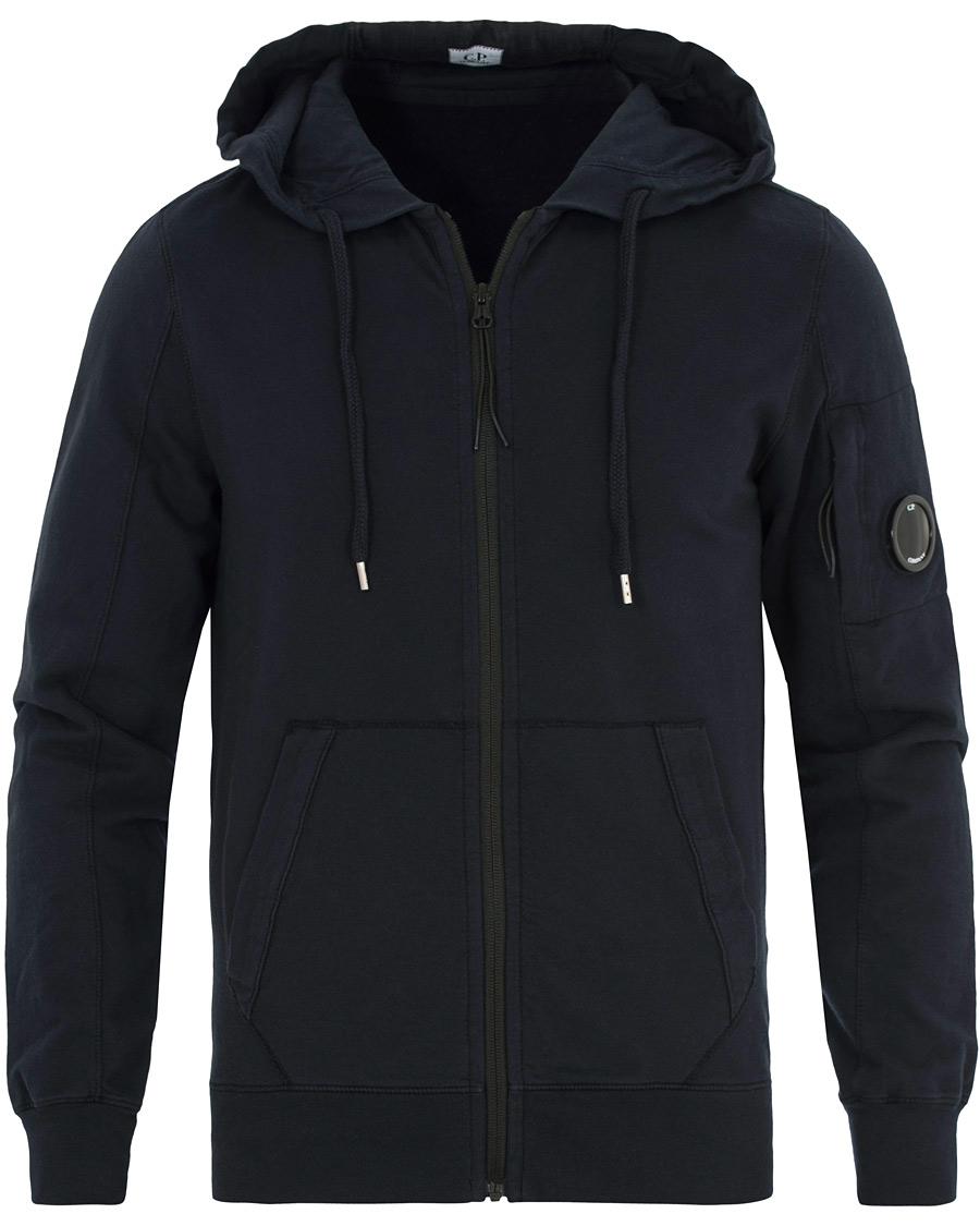 Herr | Tröjor | C.P. Company | Full-Zip Hoodie Navy