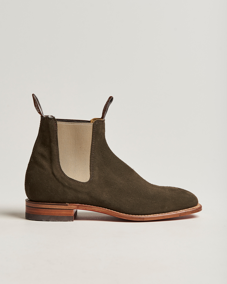 Herr | R.M.Williams Craftsman Z-Sole Khaki Suede | R.M.Williams | Craftsman Z-Sole Khaki Suede