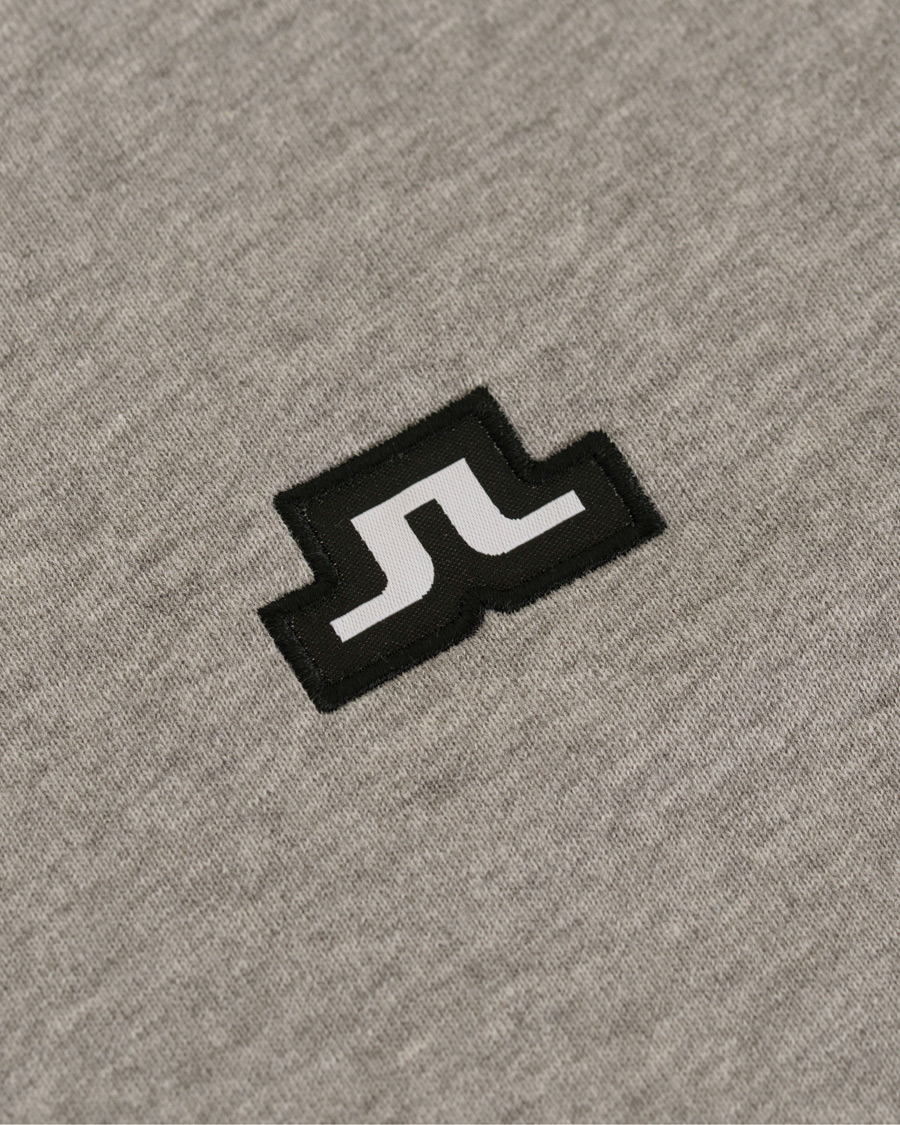 Herr | Tröjor | J.Lindeberg | Throw Loop Sweatshirt Light Grey