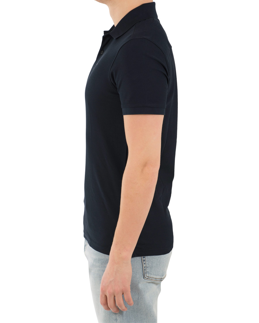 Herr | Pikéer | J.Lindeberg | Slim Fit Troy Clean Pique Navy
