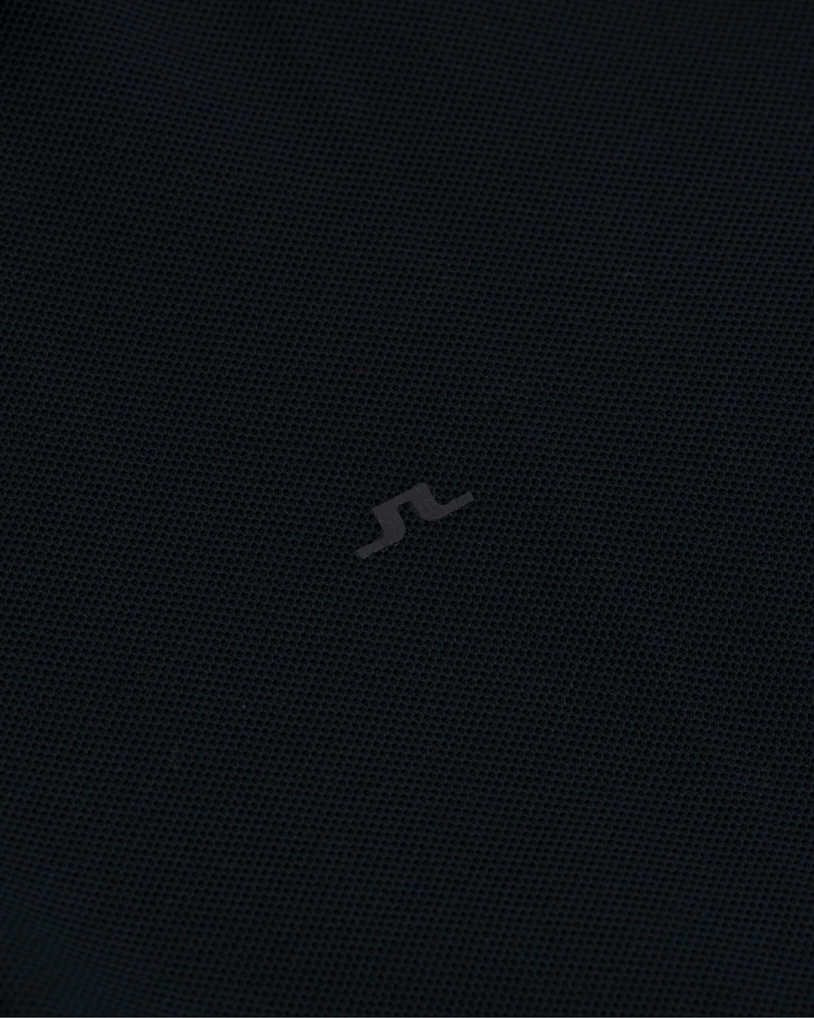 Herr | Pikéer | J.Lindeberg | Slim Fit Troy Clean Pique Navy