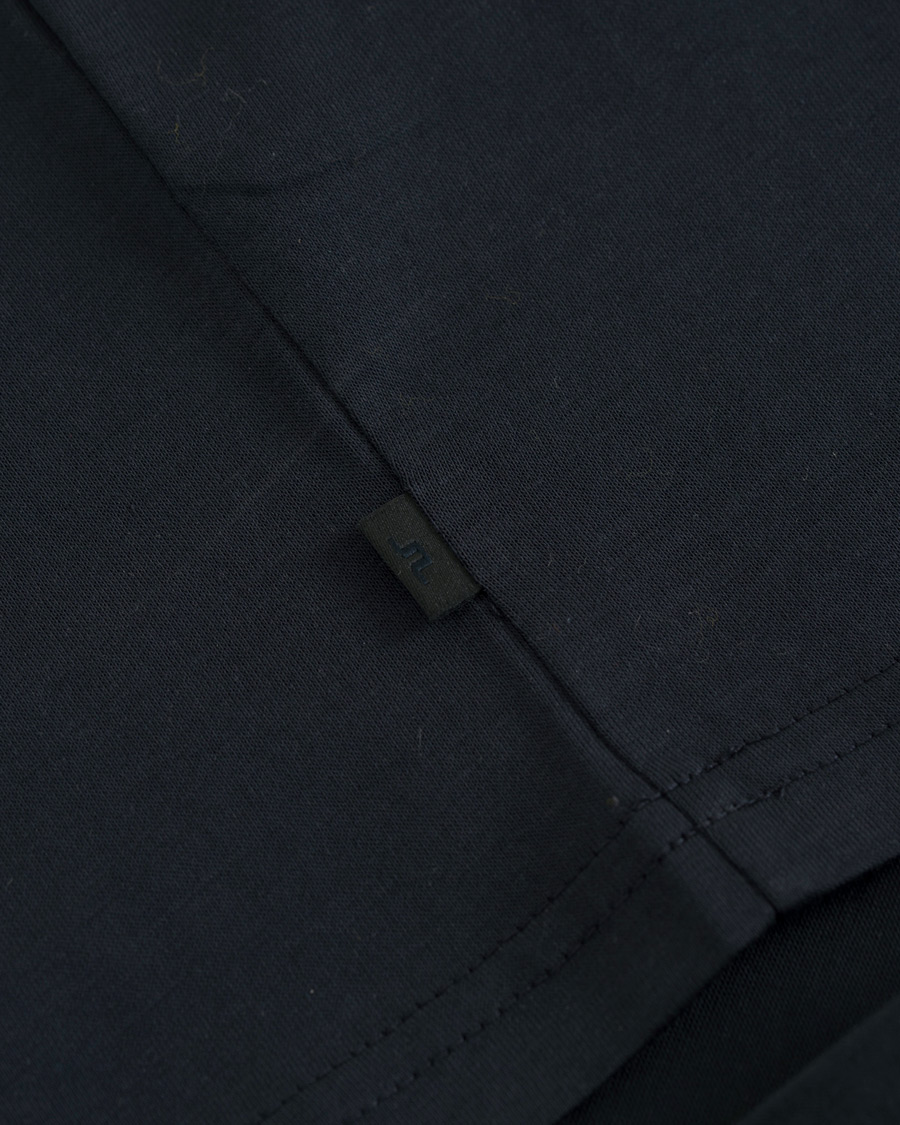 Herr | T-Shirts | J.Lindeberg | Silo Fine Cotton Crew Neck Tee Navy