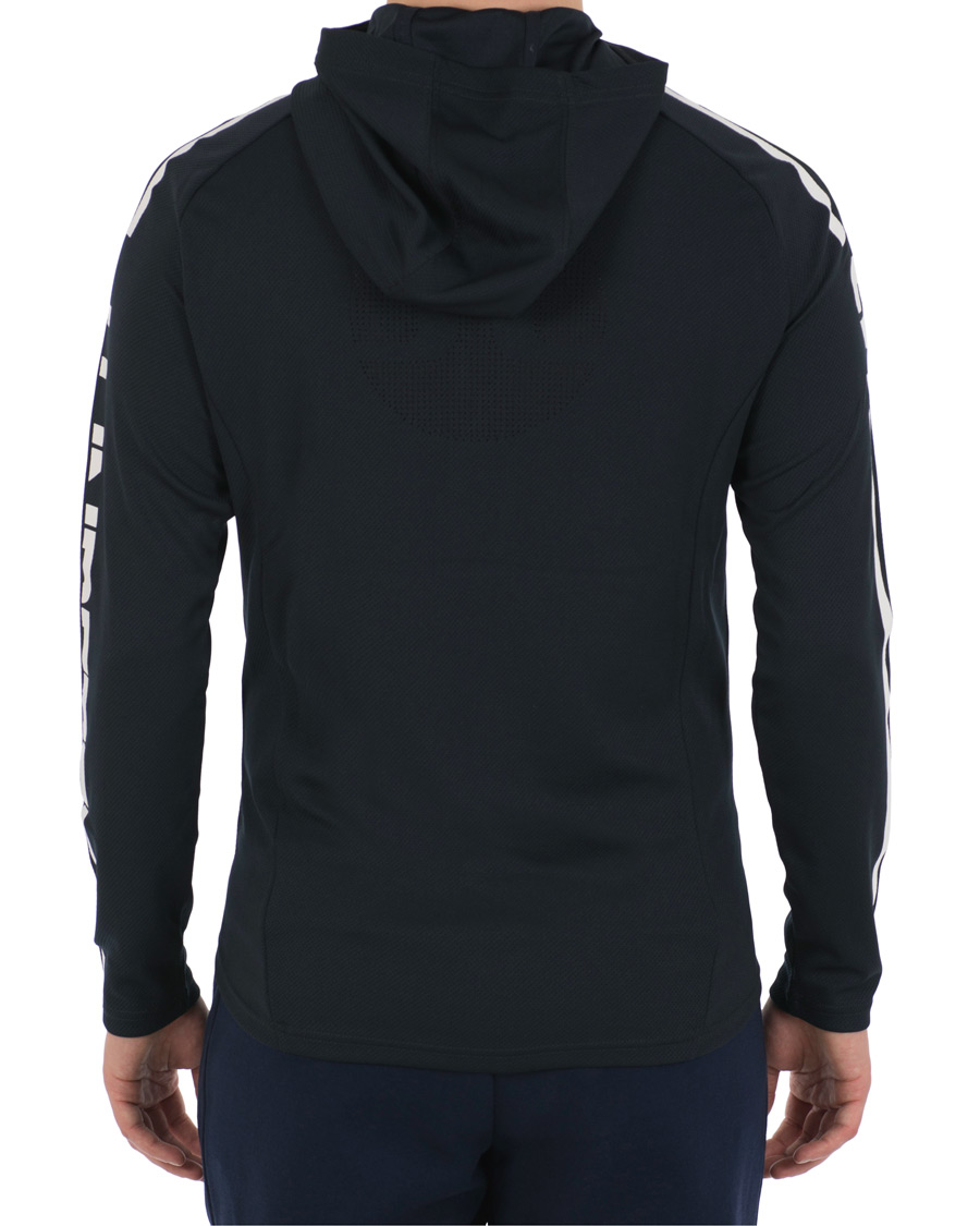 Herr | Tröjor | J.Lindeberg | Colin Double Mesh Hoodie Navy