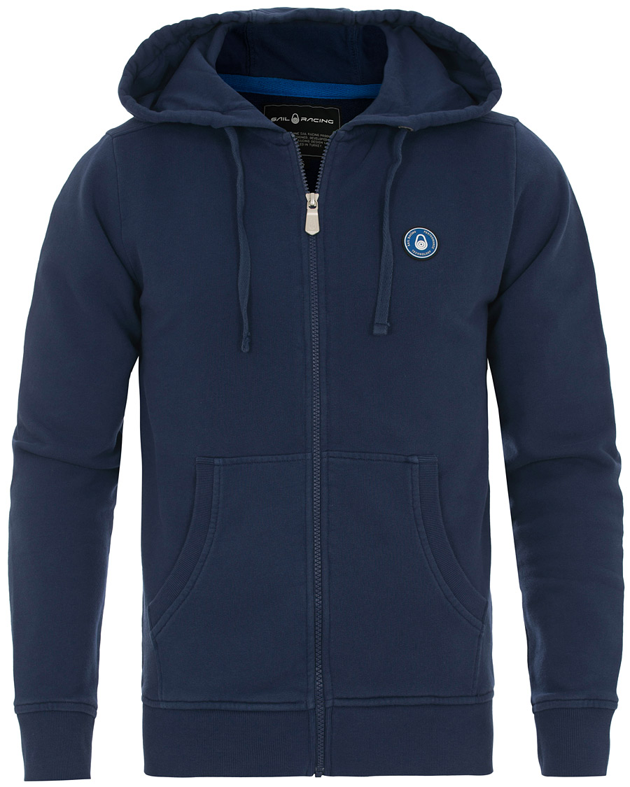 Herr | Tröjor | Sail Racing | Grinder Full Zip Hoodie Storm Blue