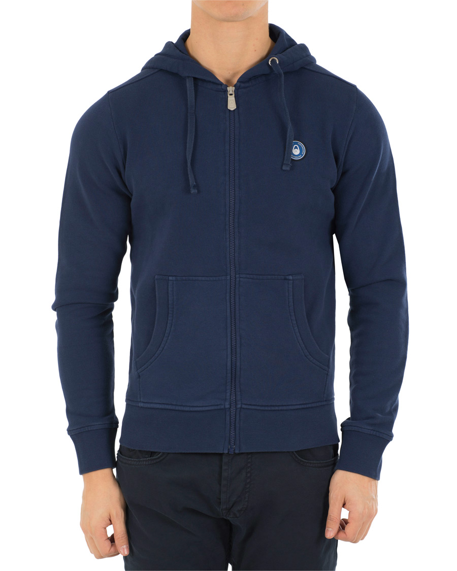 Herr | Tröjor | Sail Racing | Grinder Full Zip Hoodie Storm Blue