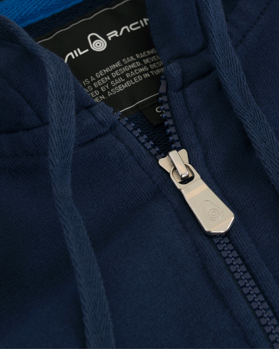 Herr | Tröjor | Sail Racing | Grinder Full Zip Hoodie Storm Blue
