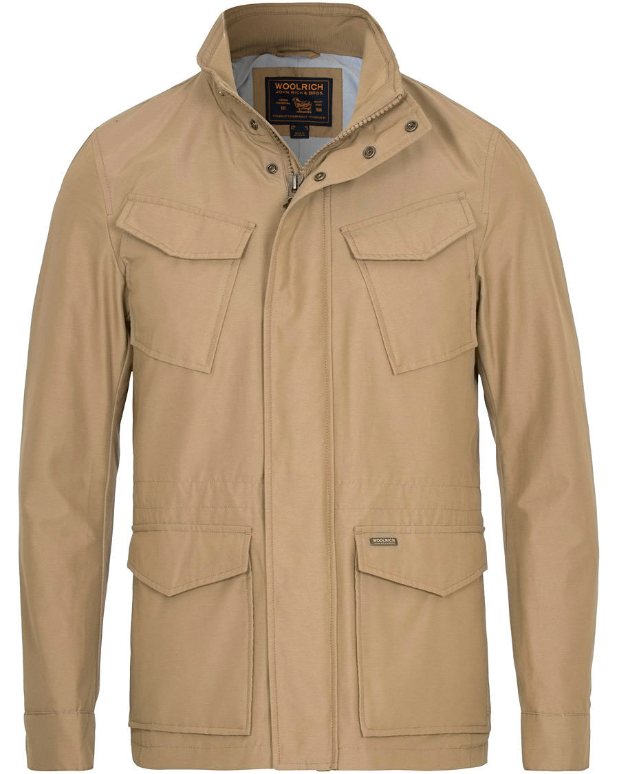 Herr | Jackor | Woolrich | Travel Field Jacket Deep Bog
