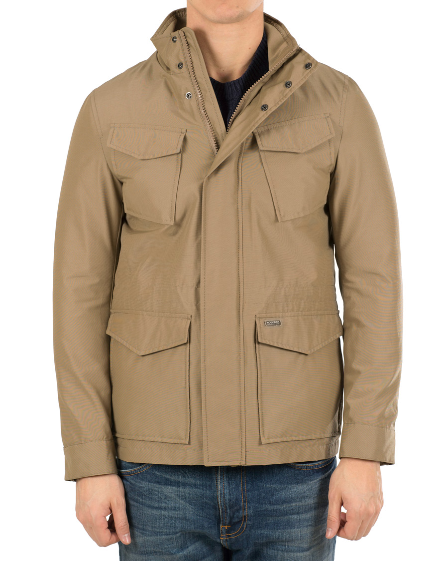 Herr | Jackor | Woolrich | Travel Field Jacket Deep Bog