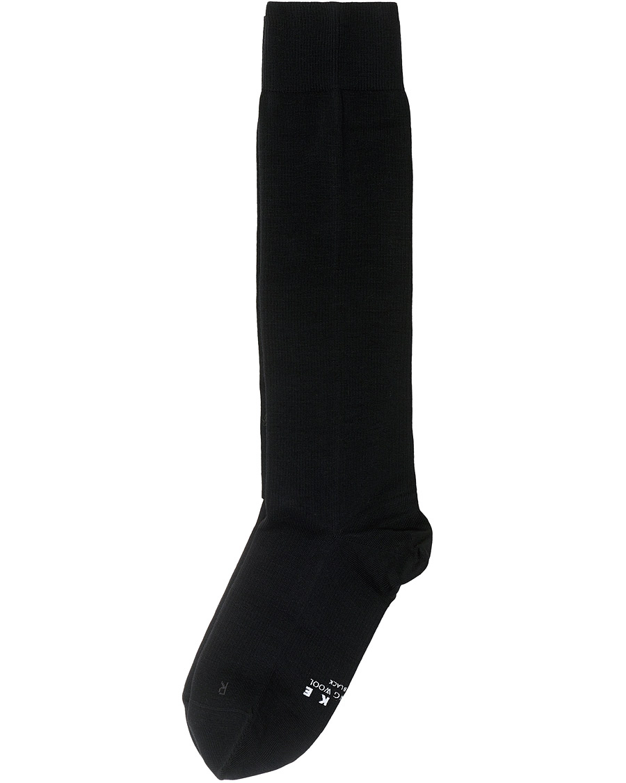 Herr | Underkläder | Falke | Energizing Wool Knee High Sock Black