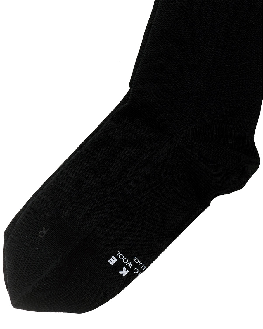 Herr | Underkläder | Falke | Energizing Wool Knee High Sock Black