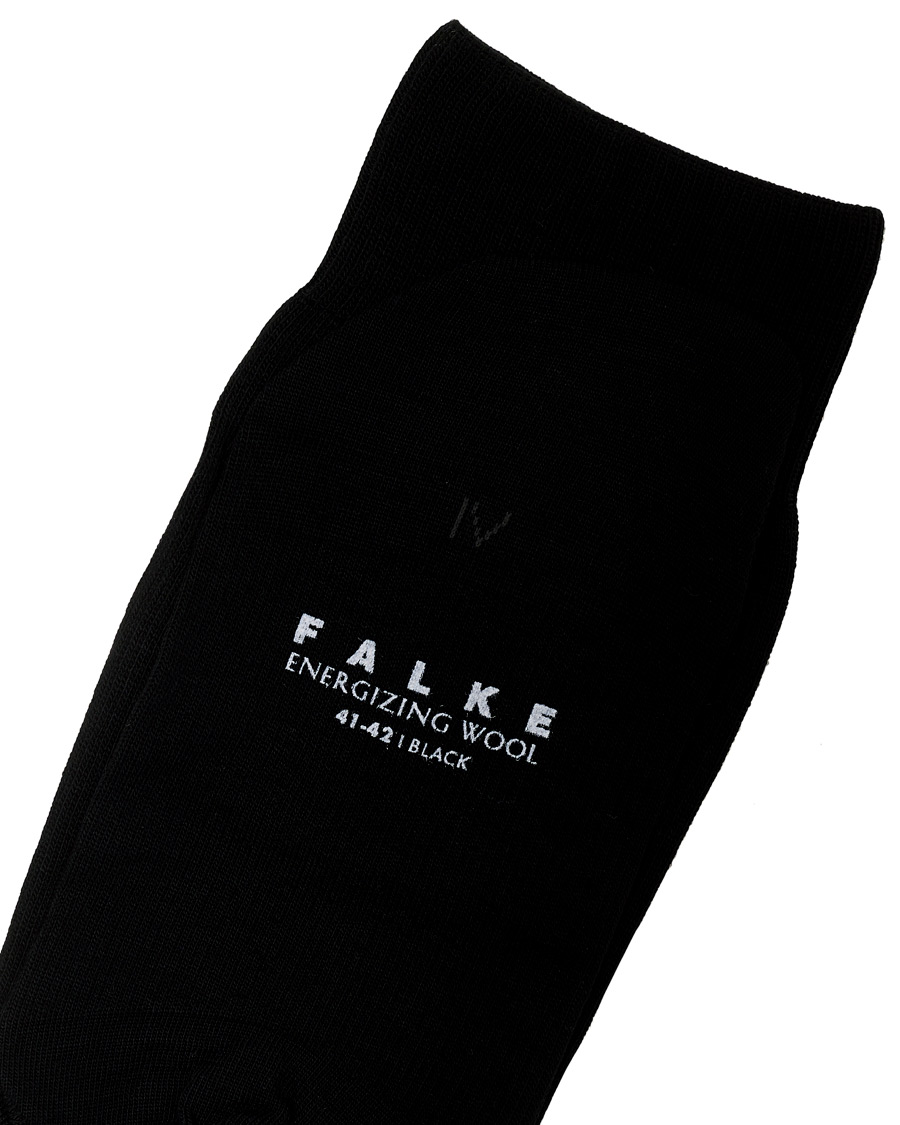 Herr | Underkläder | Falke | Energizing Wool Knee High Sock Black