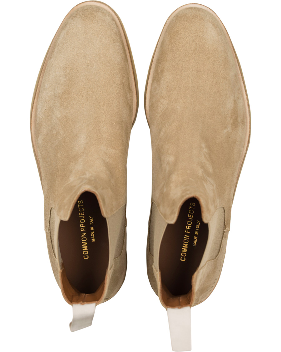 Herr | Common Projects Chelsea Boot Beige | Common Projects | Chelsea Boot Beige