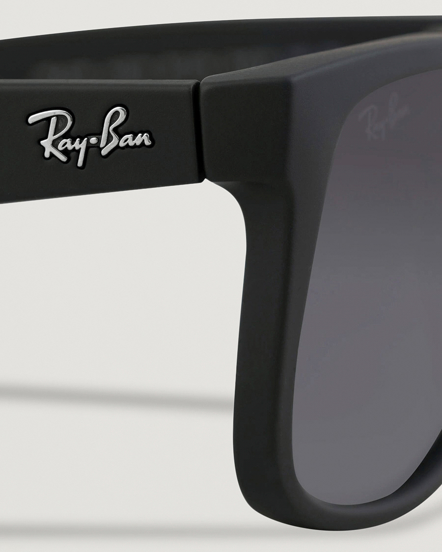 Herr | Solglasögon | Ray-Ban | 0RB4165 Justin Sunglasses Matte Black