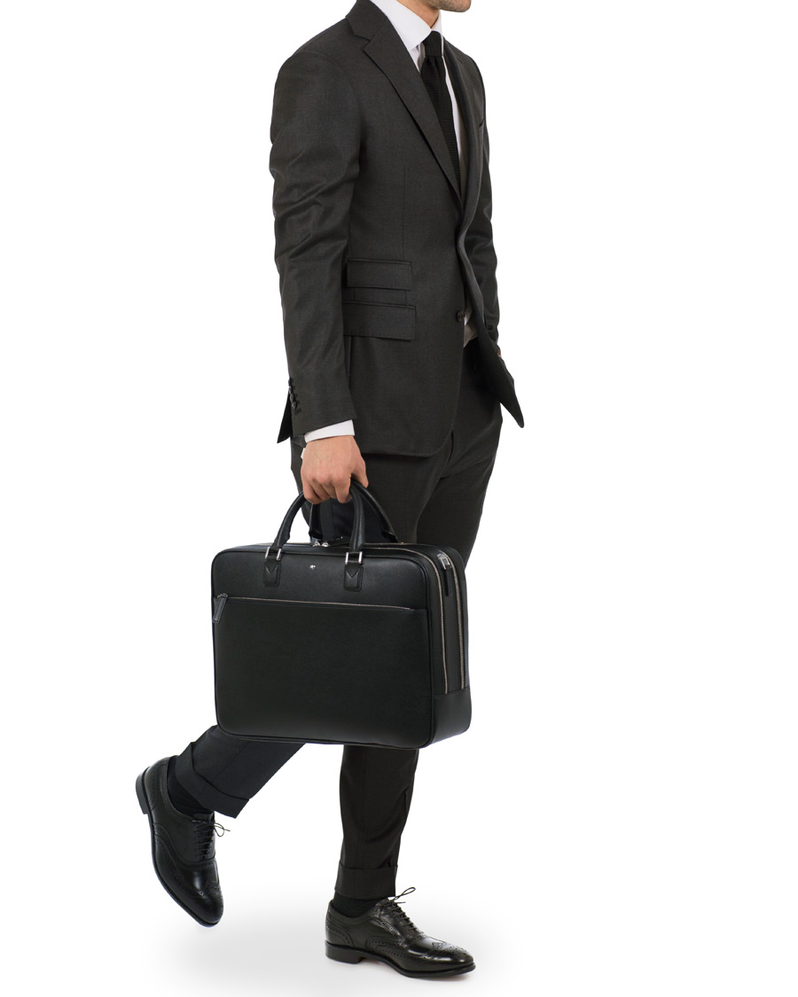 Herr | Montblanc Sartorial Document Case Large Black | Montblanc | Sartorial Document Case Large Black