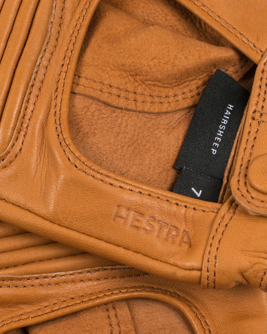 Herr | Hestra Steve Driving Glove Light Brown | Hestra | Steve Driving Glove Light Brown