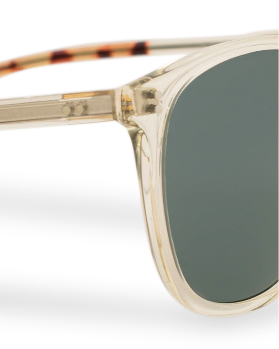 Herr | Solglasögon | Garrett Leight | Kinney 49 Sunglasses Dark Tortoise/Blue Smoke Polarized
