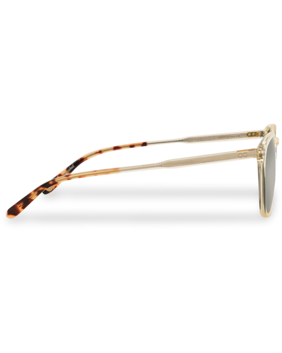 Herr | Solglasögon | Garrett Leight | Kinney 49 Sunglasses Dark Tortoise/Blue Smoke Polarized