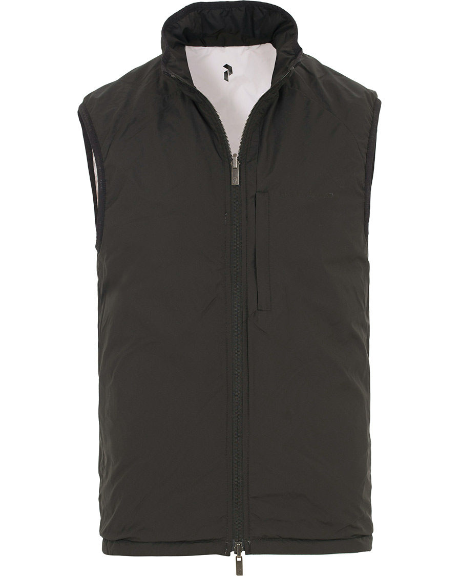 Herr | Jackor | Peak Performance | Levin Quilted Reversible Vest Black/White