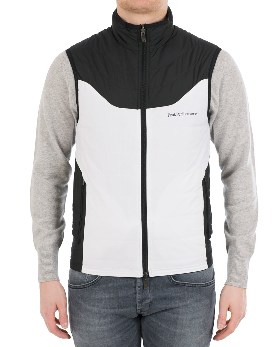 Herr | Jackor | Peak Performance | Levin Quilted Reversible Vest Black/White