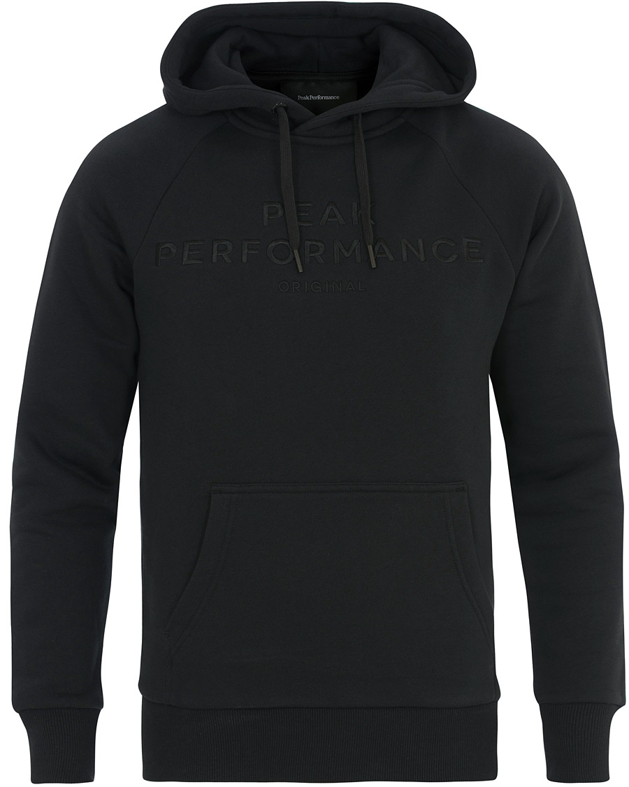 Herr | Tröjor | Peak Performance | Logo Hoodie Black