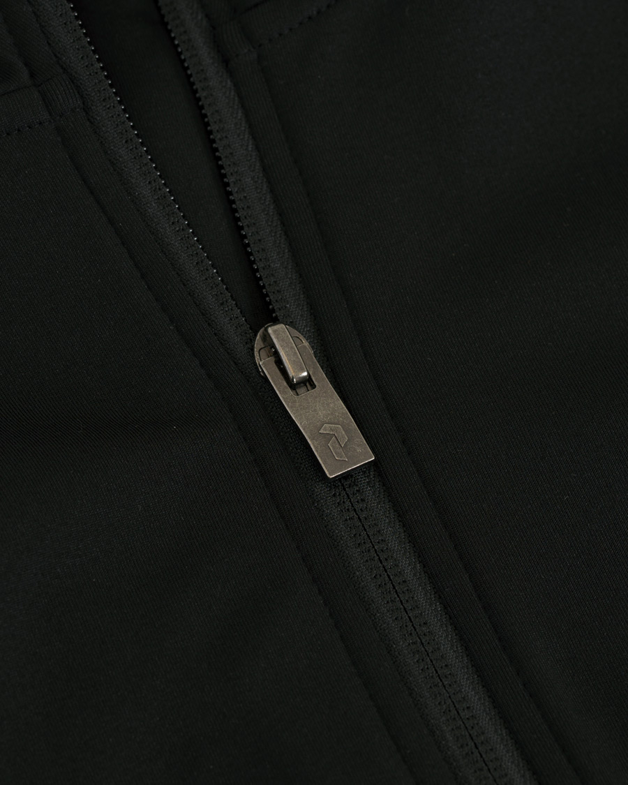 Herr | Tröjor | Peak Performance | Ace Mid Tech Full Zip Hoodie Black