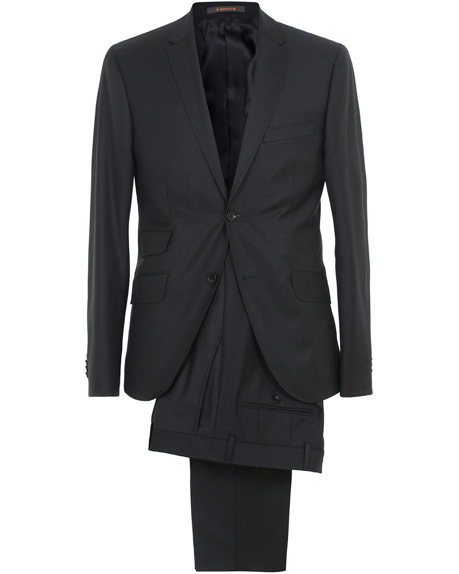 Herr | Kostymer | Morris | Charles Wool Suit Navy