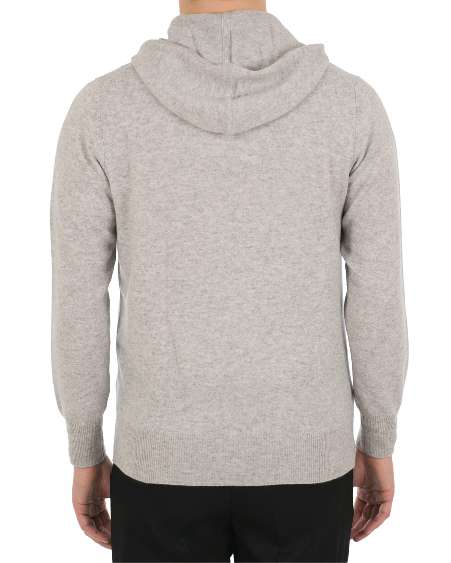Herr | Tröjor | Soft Goat | Cashmere Hoodie Light Grey