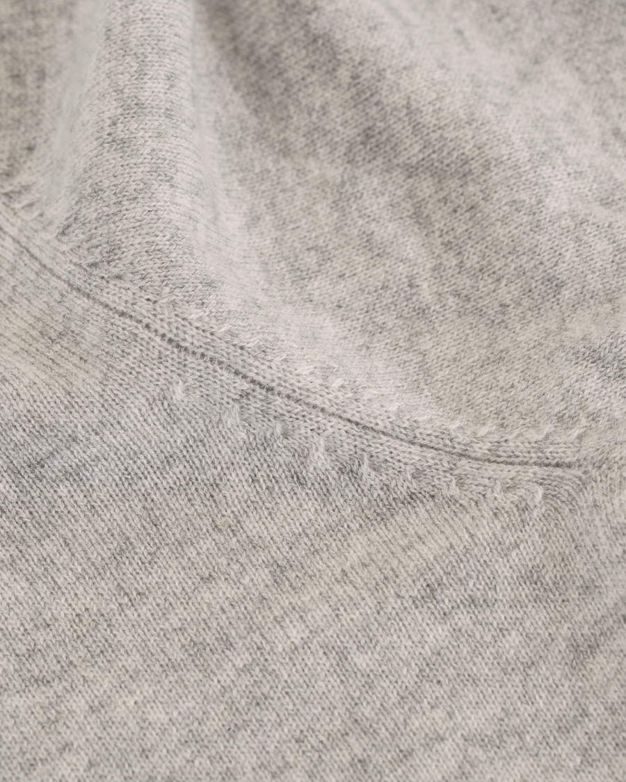 Herr | Tröjor | Soft Goat | Cashmere Hoodie Light Grey