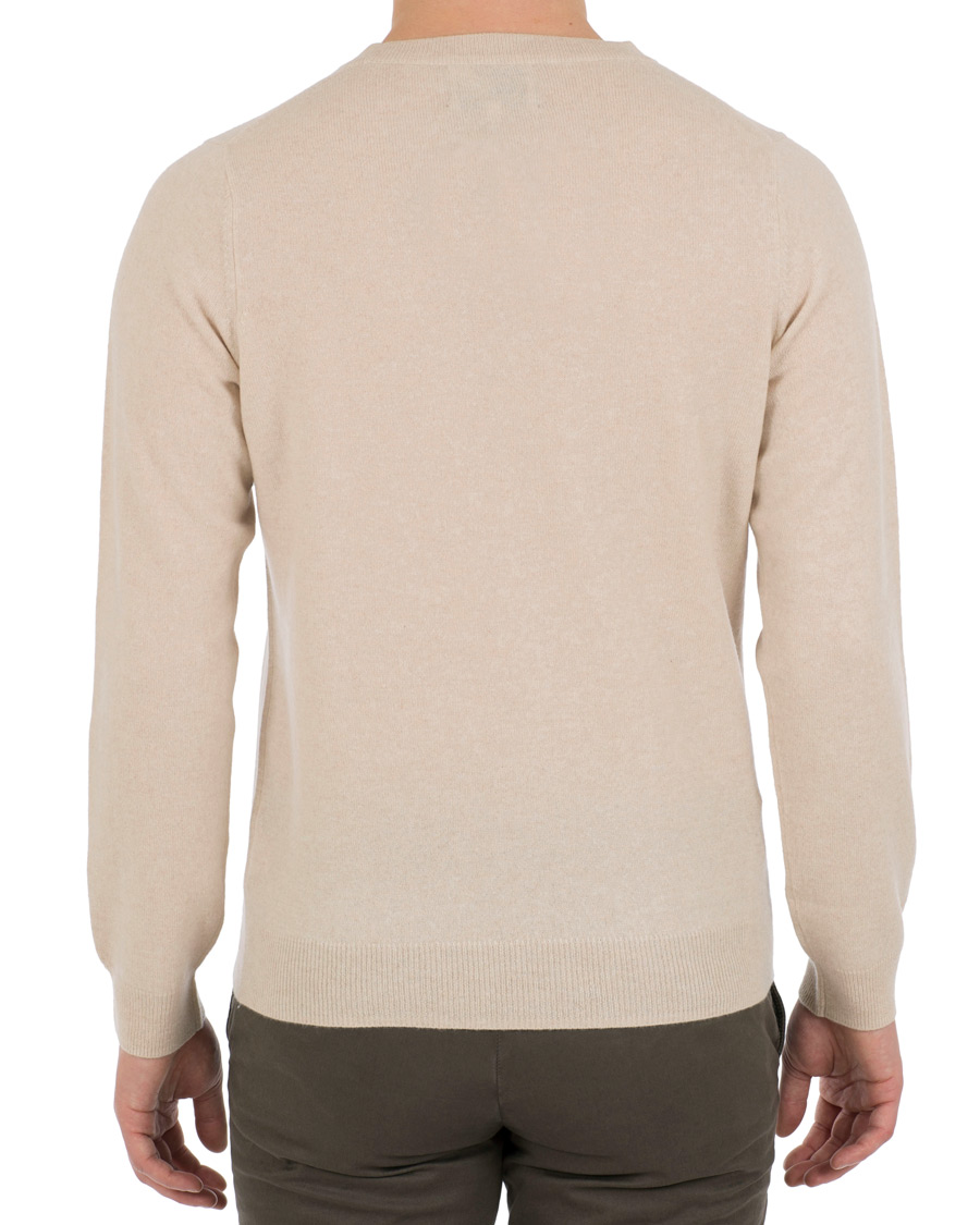 Herr | Tröjor | Soft Goat | Cashmere College Beige